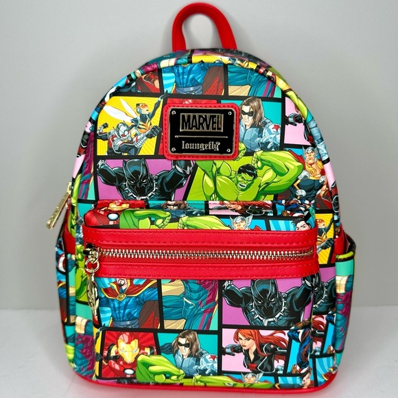 Loungefly Marvel Avengers Mini Backpack Universal Studios - Picture 1 of 6